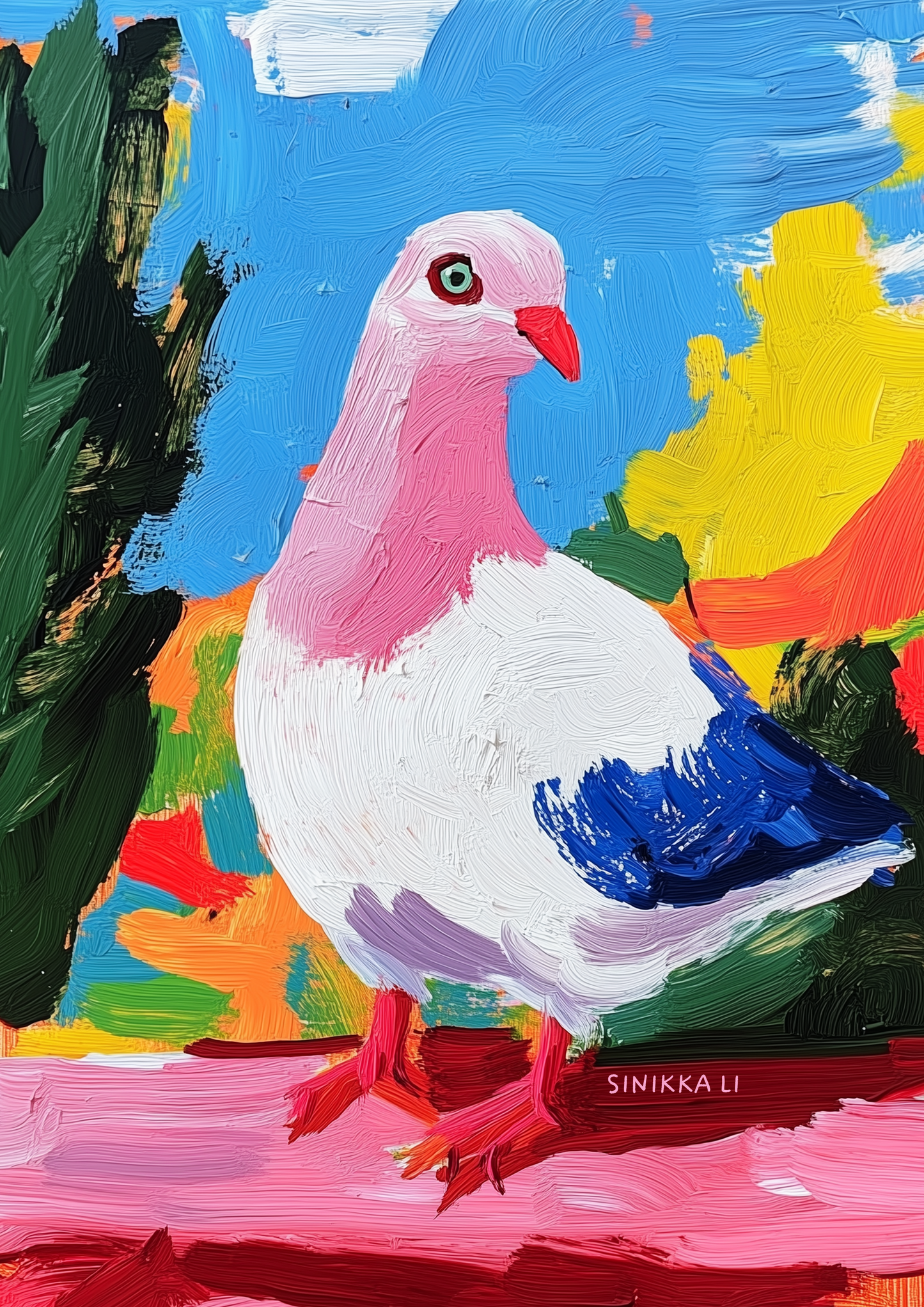 Pigeon Art Print 26