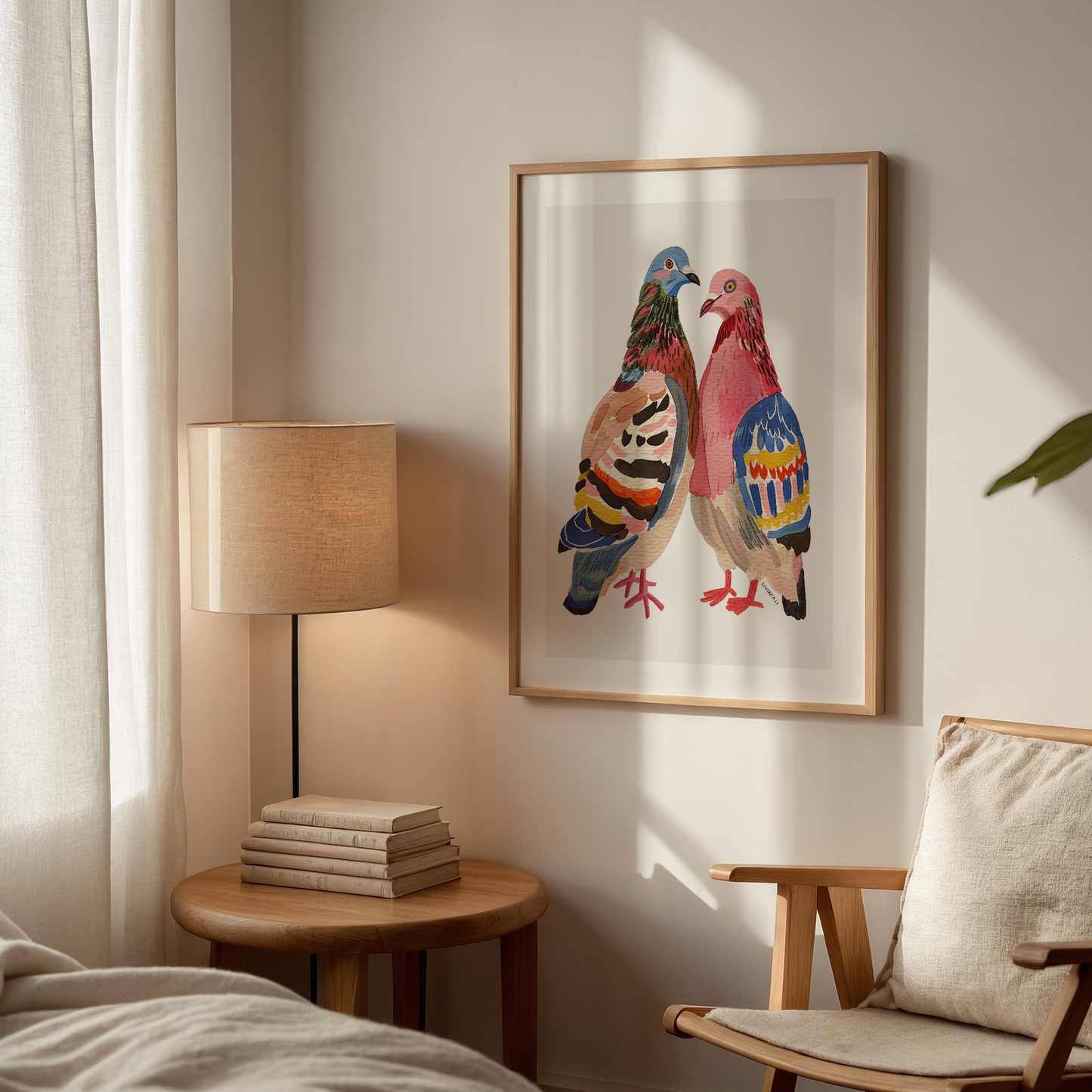 Pigeon Art Print 01