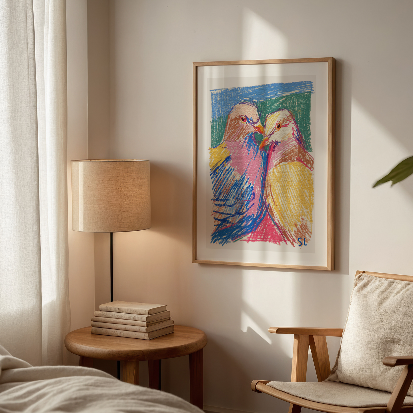 Pigeon Art Print 09