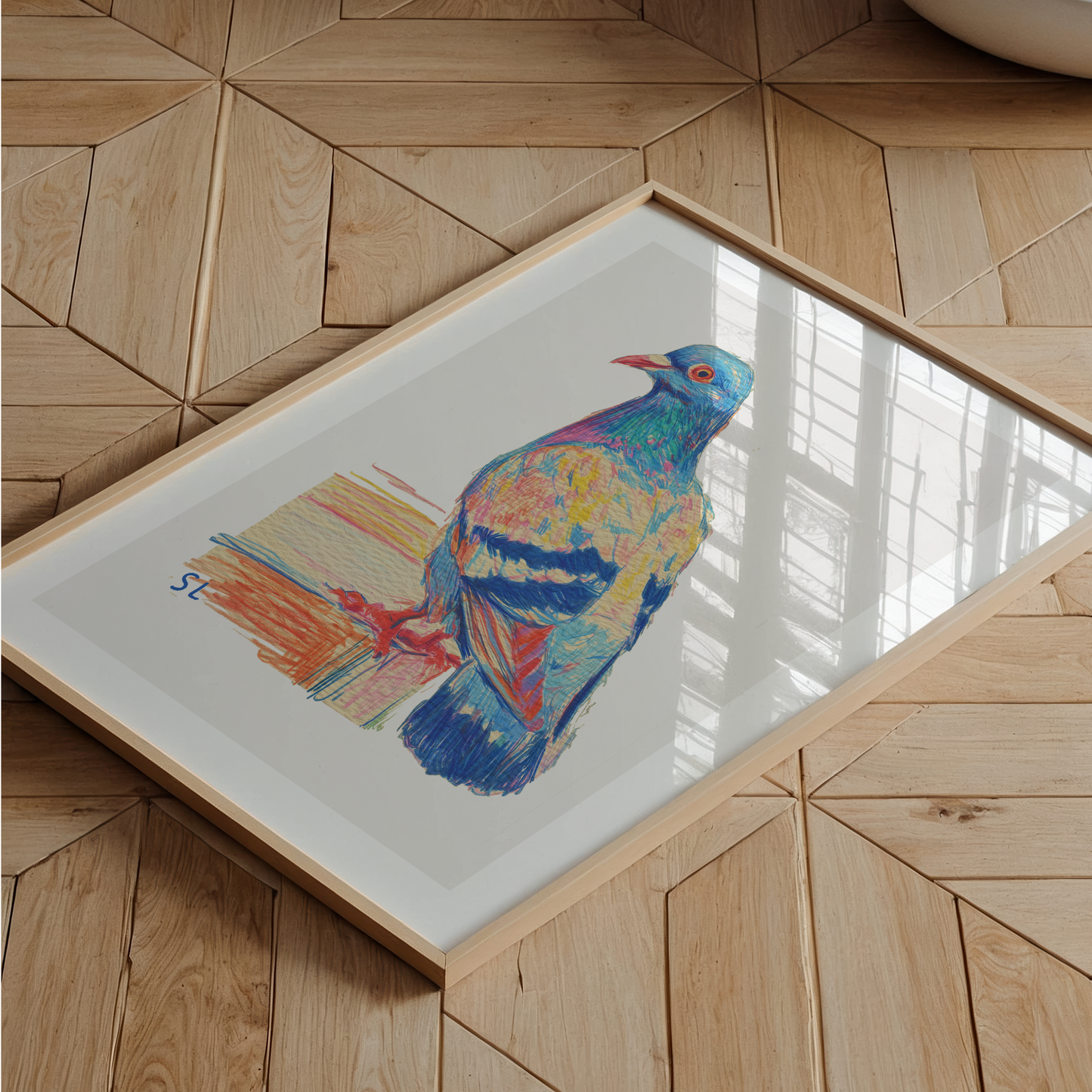 Pigeon Art Print 10