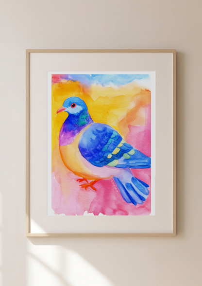 Pigeon Art Print 13