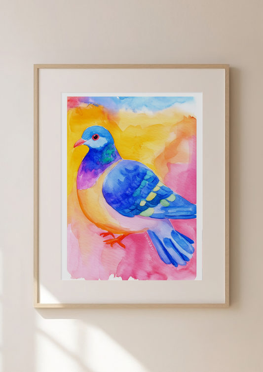 Pigeon Art Print 13