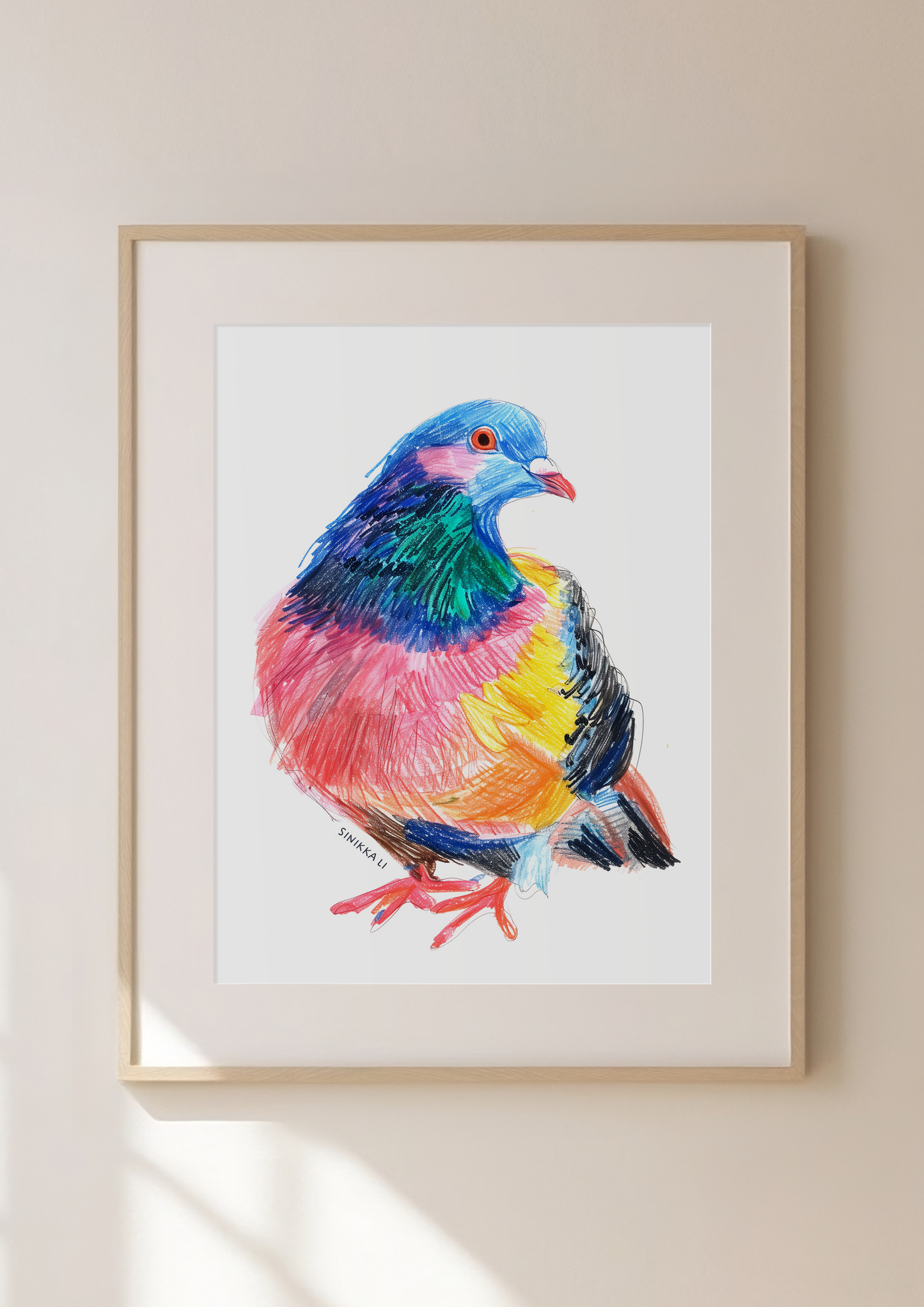 Pigeon Art Print 14