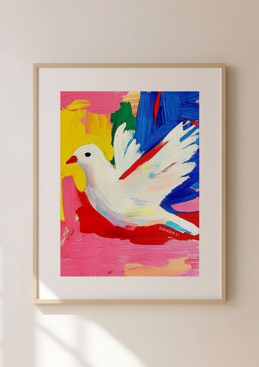 Pigeon Art Print 04