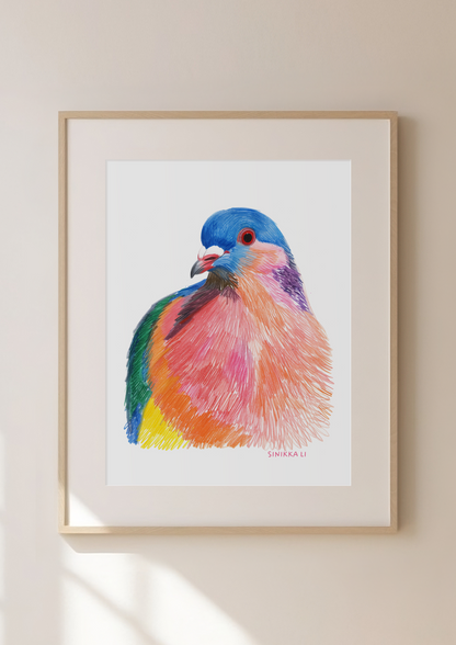 Pigeon Art Print 18