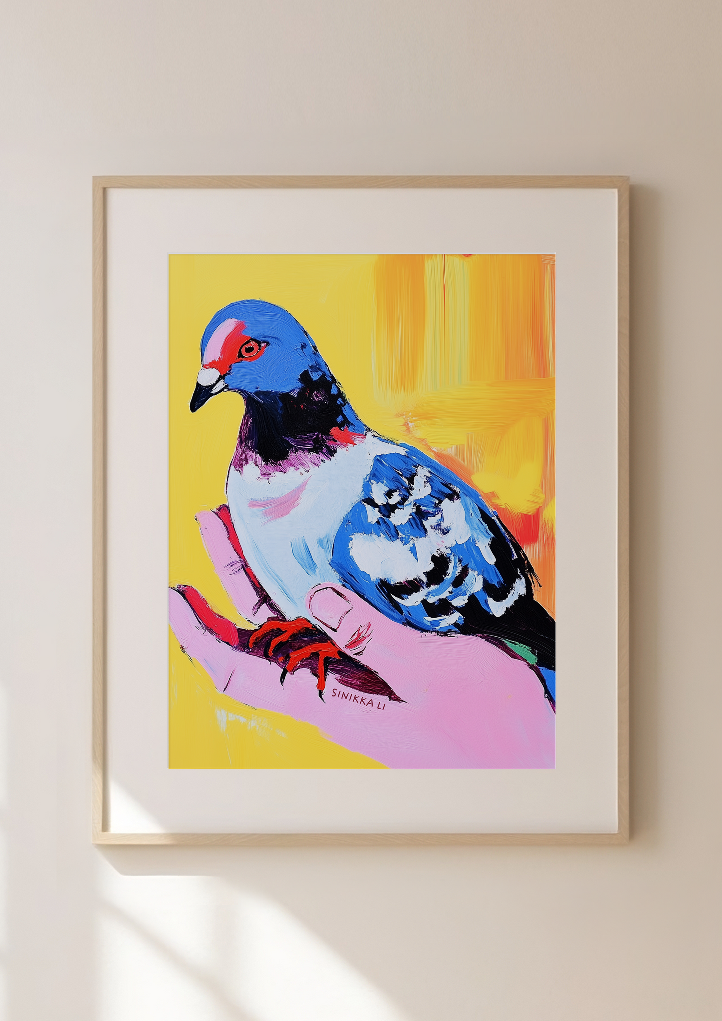 Pigeon Art Print 07