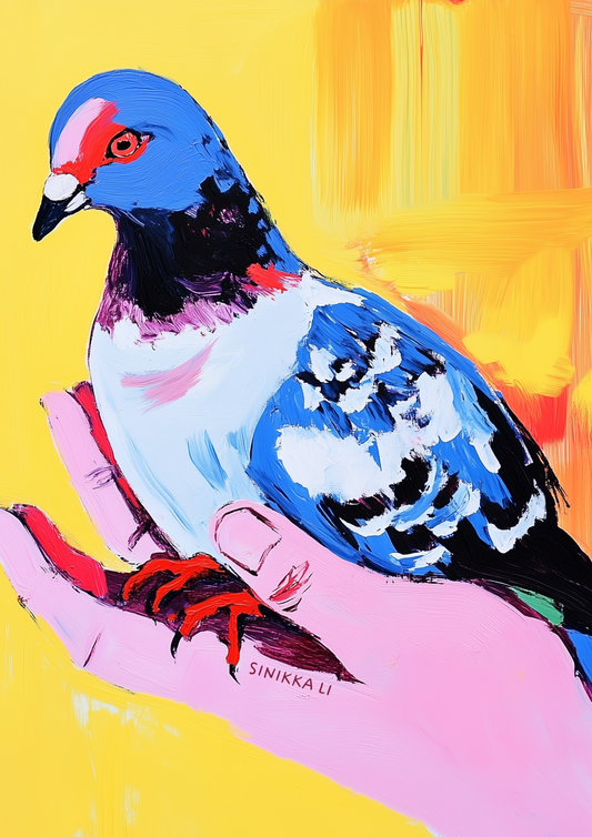 Pigeon Art Print 07