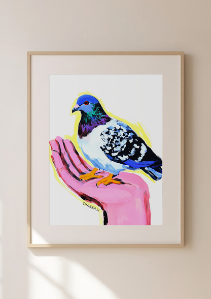 Pigeon Art Print 19