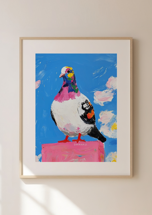 Pigeon Art Print 11
