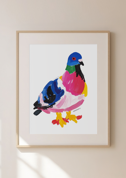 Pigeon Art Print 24