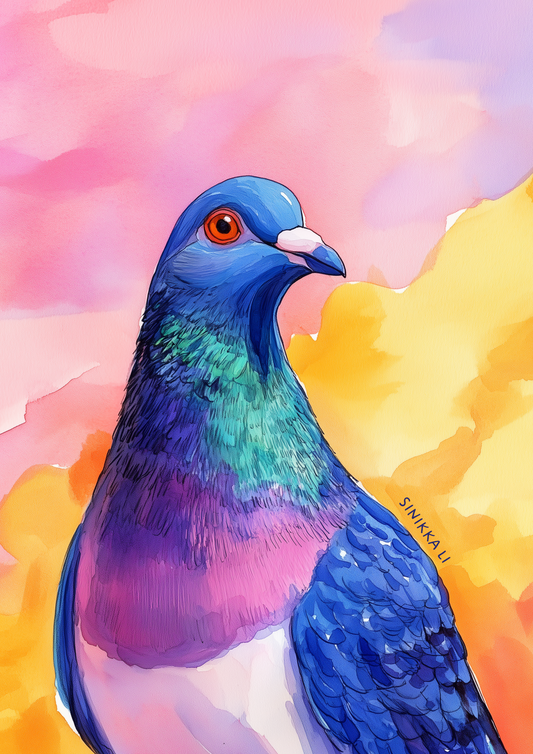Pigeon Art Print 17