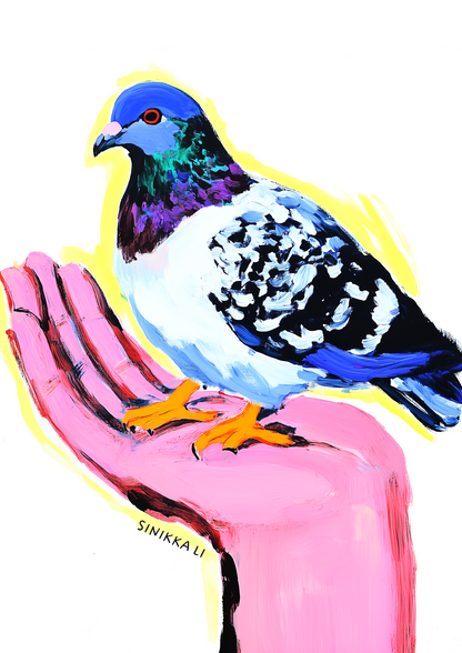 Pigeon Art Print 19