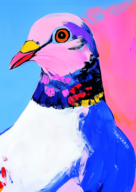 Pigeon Art Print 28