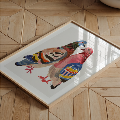 Pigeon Art Print 01