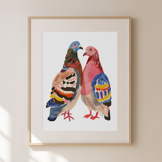 Pigeon Art Print 01