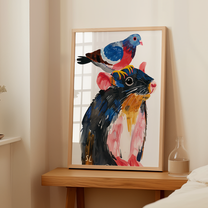 Pigeon Art Print 02