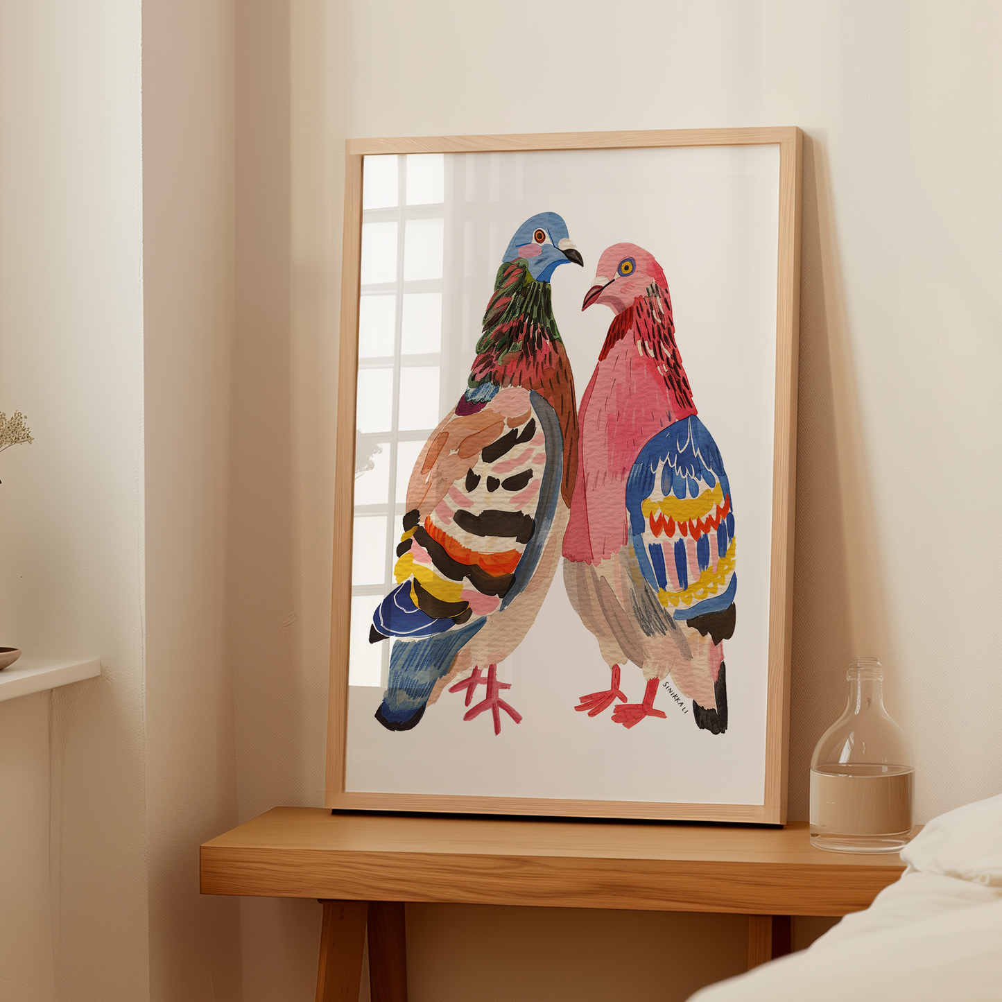 Pigeon Art Print 01