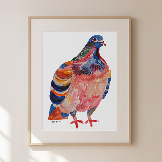 Pigeon Art Print 03