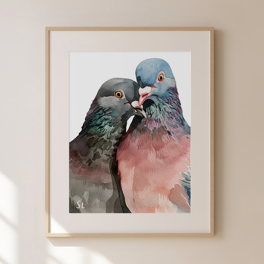 Pigeon Art Print 06