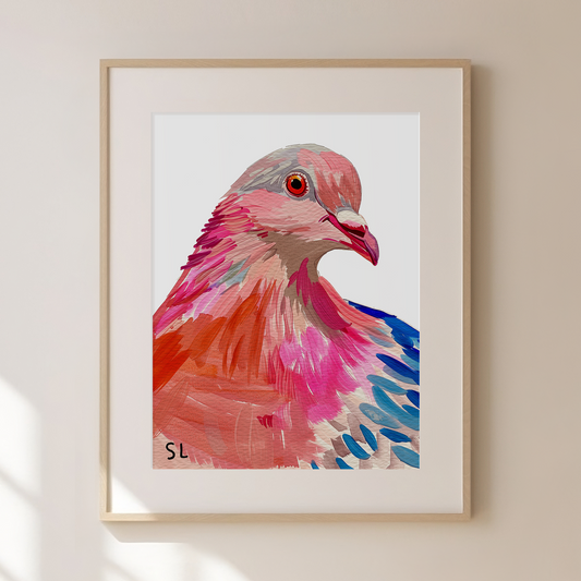 Pigeon Art Print 07