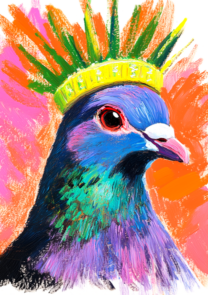 Pigeon Art Print 40