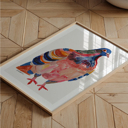 Pigeon Art Print 03