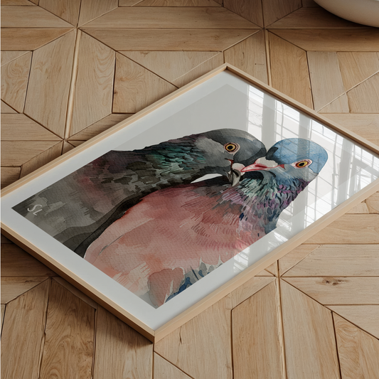 Pigeon Art Print 06