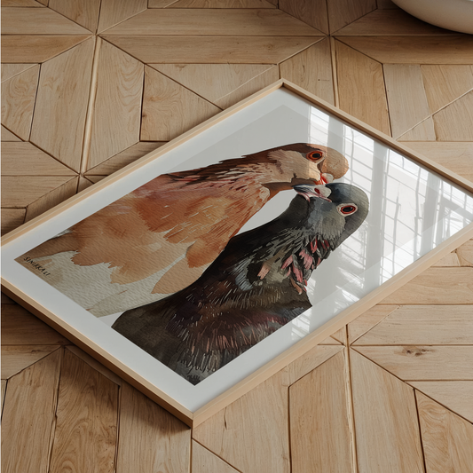 Pigeon Art Print 05