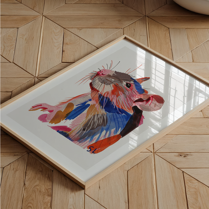 Rat Art Print 03