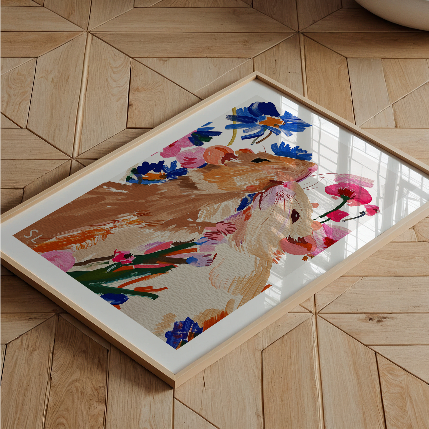 Rat Art Print 01