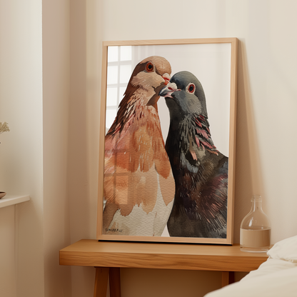 Pigeon Art Print 05