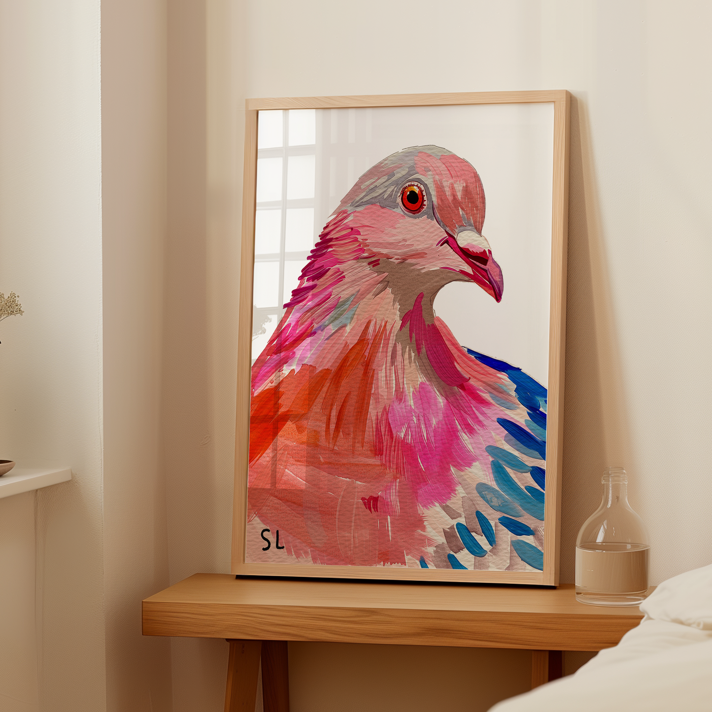 Pigeon Art Print 07