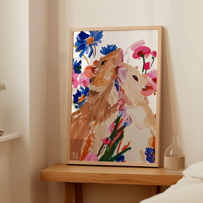 Rat Art Print 01
