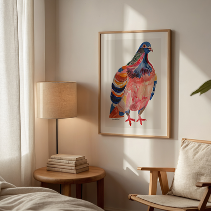 Pigeon Art Print 03