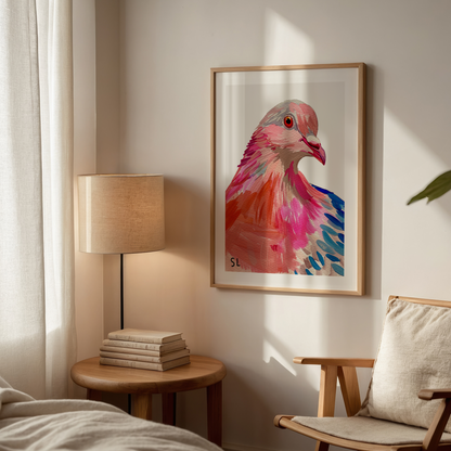 Pigeon Art Print 07