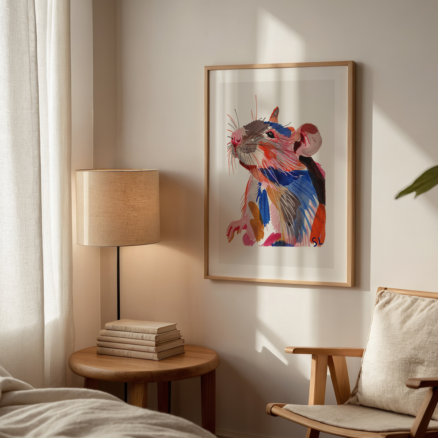 Rat Art Print 03
