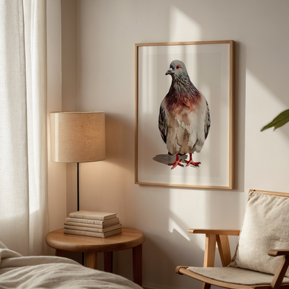 Pigeon Art Print 04