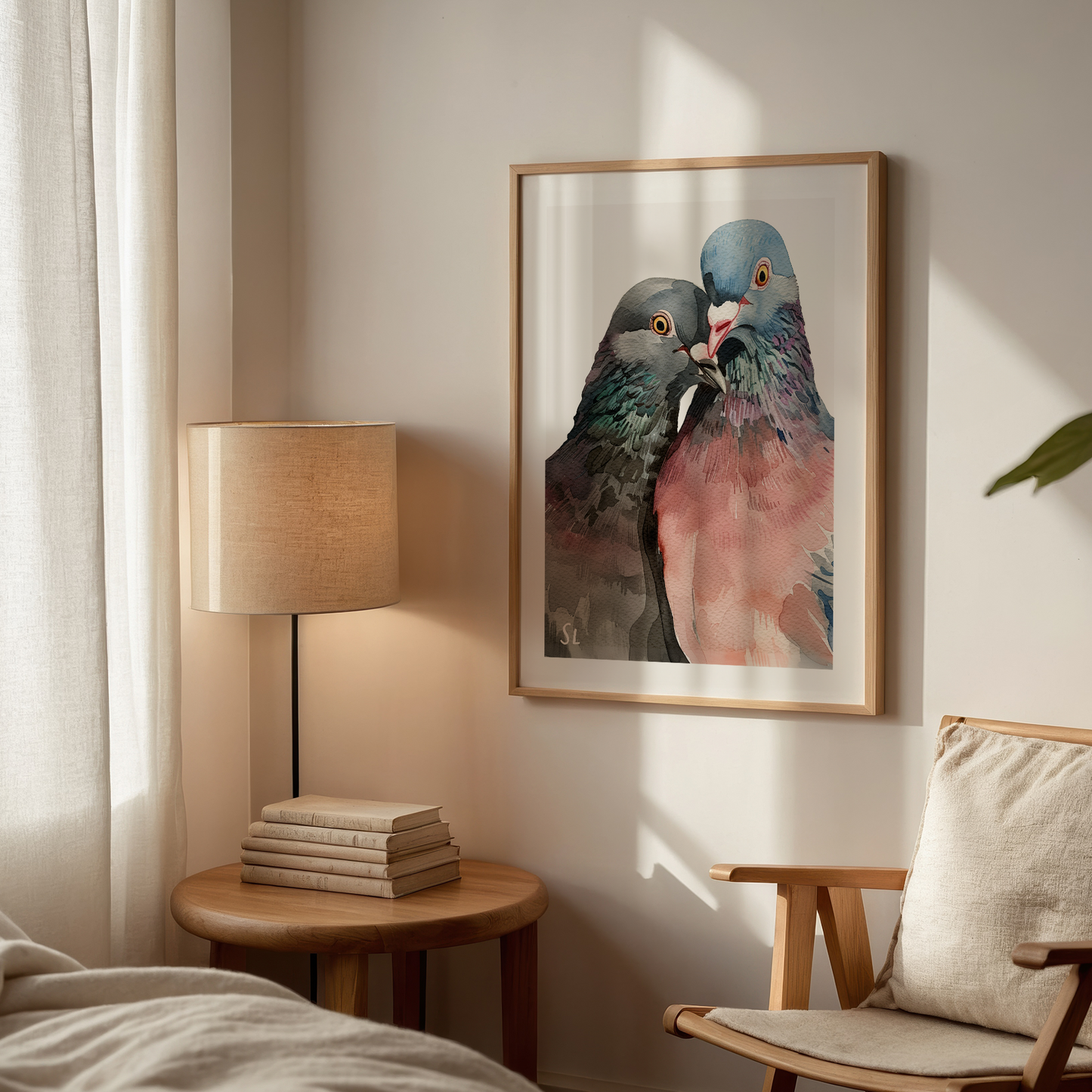 Pigeon Art Print 06