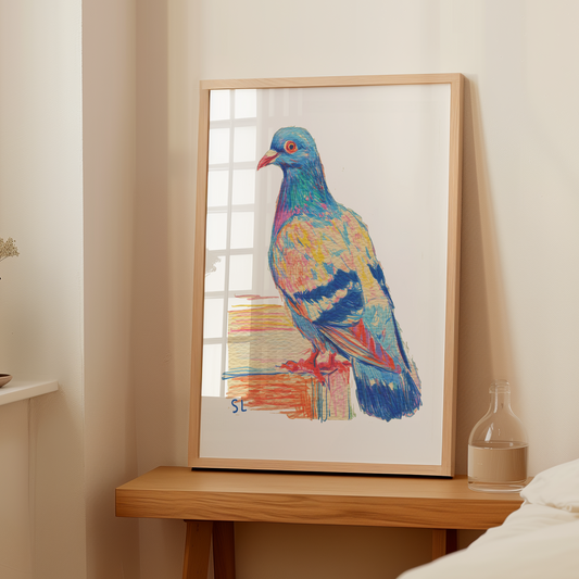 Pigeon Art Print 10