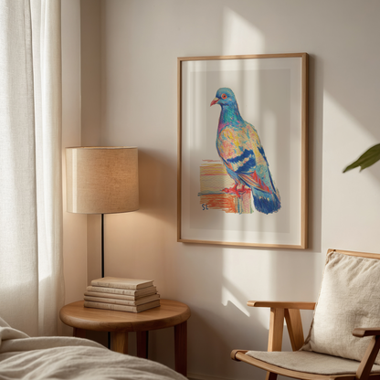 Pigeon Art Print 10